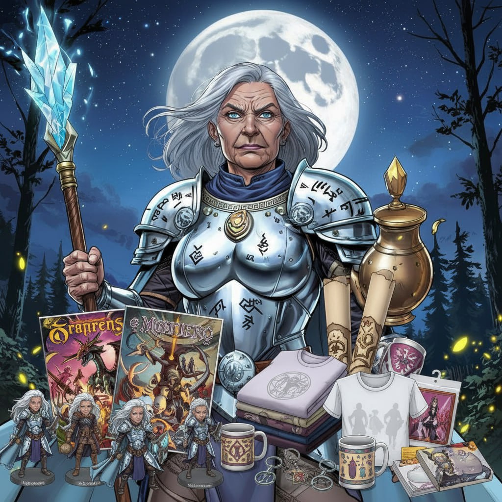 Баба Айрон Яга мерч