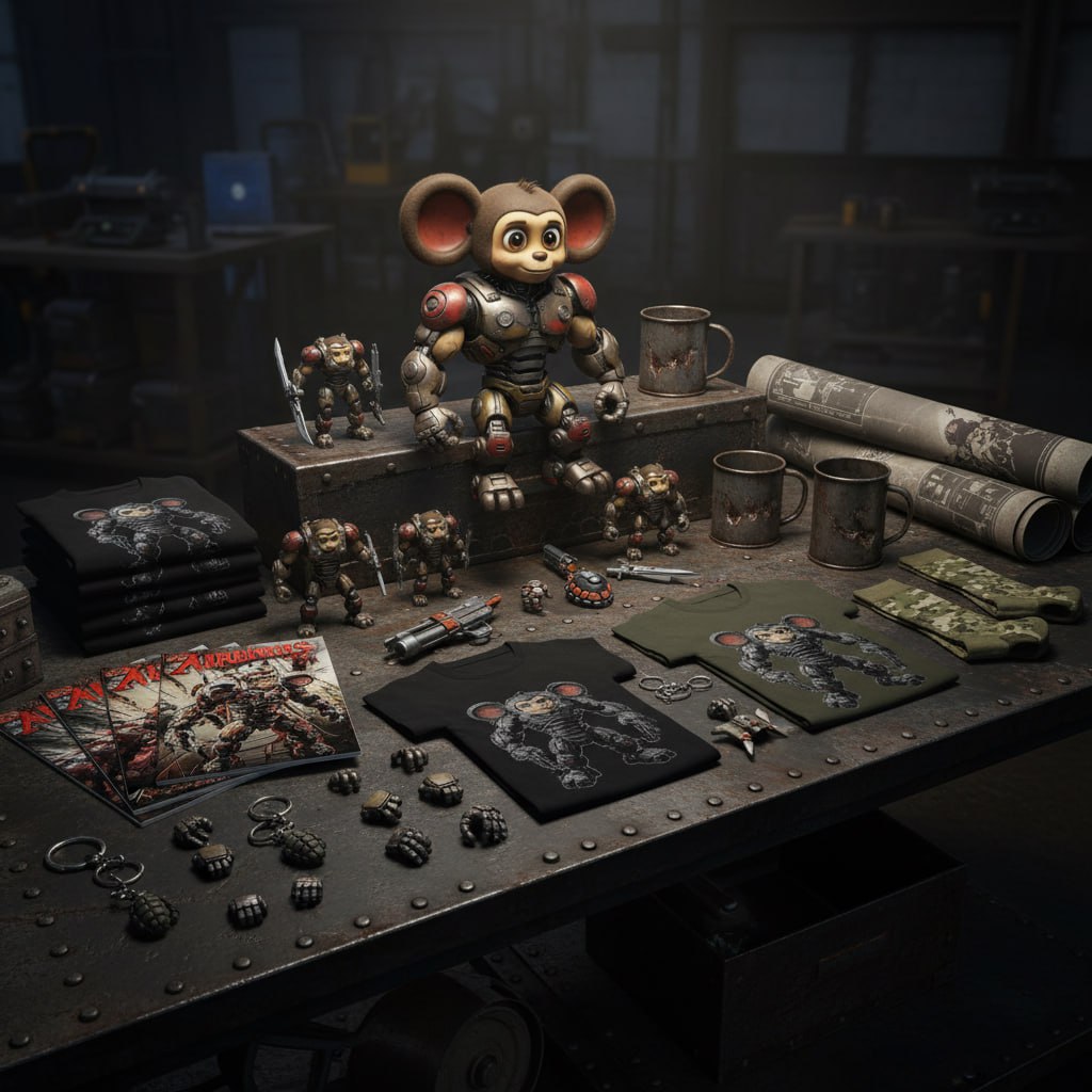 Чебуратор мерч