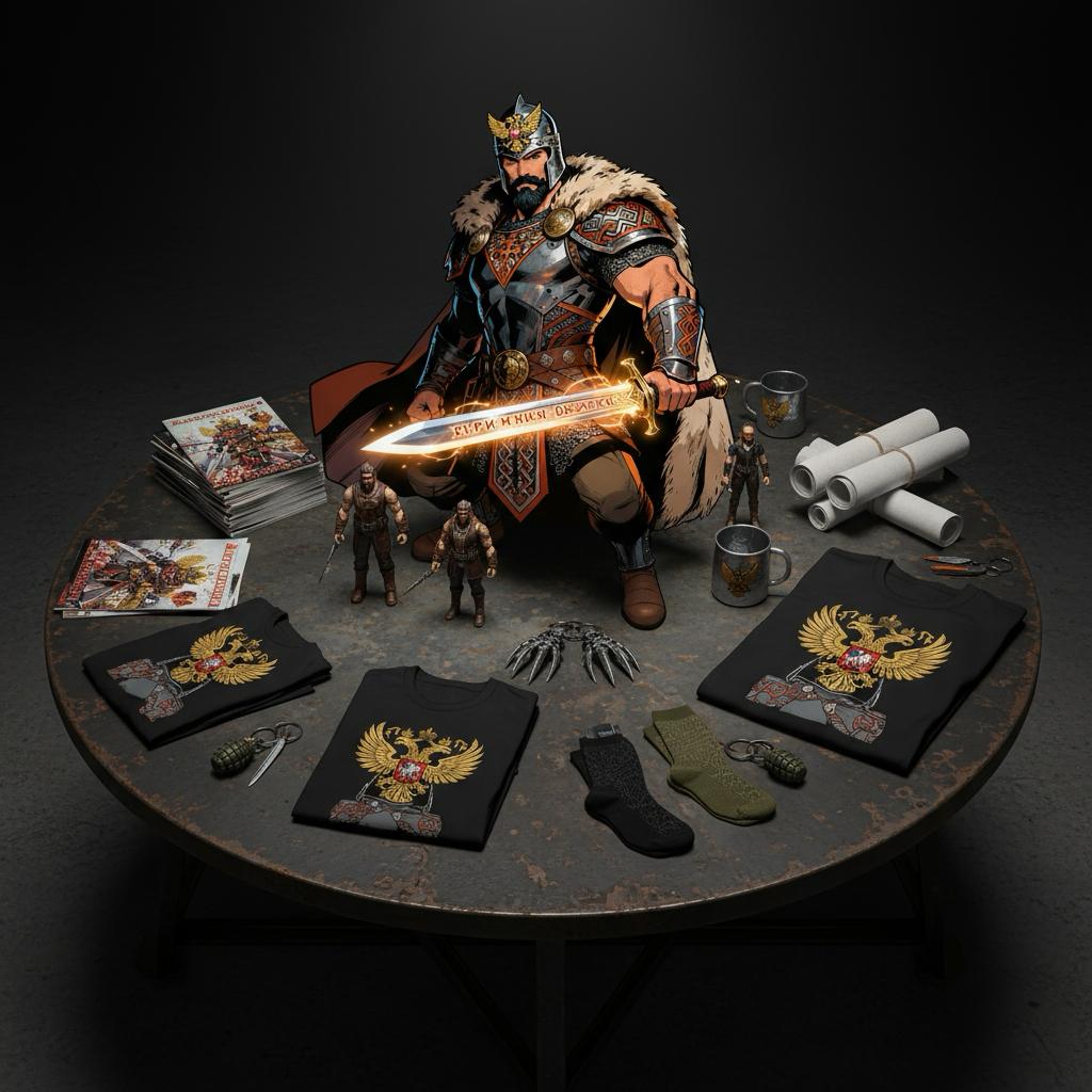 Капитан Богатырь мерч