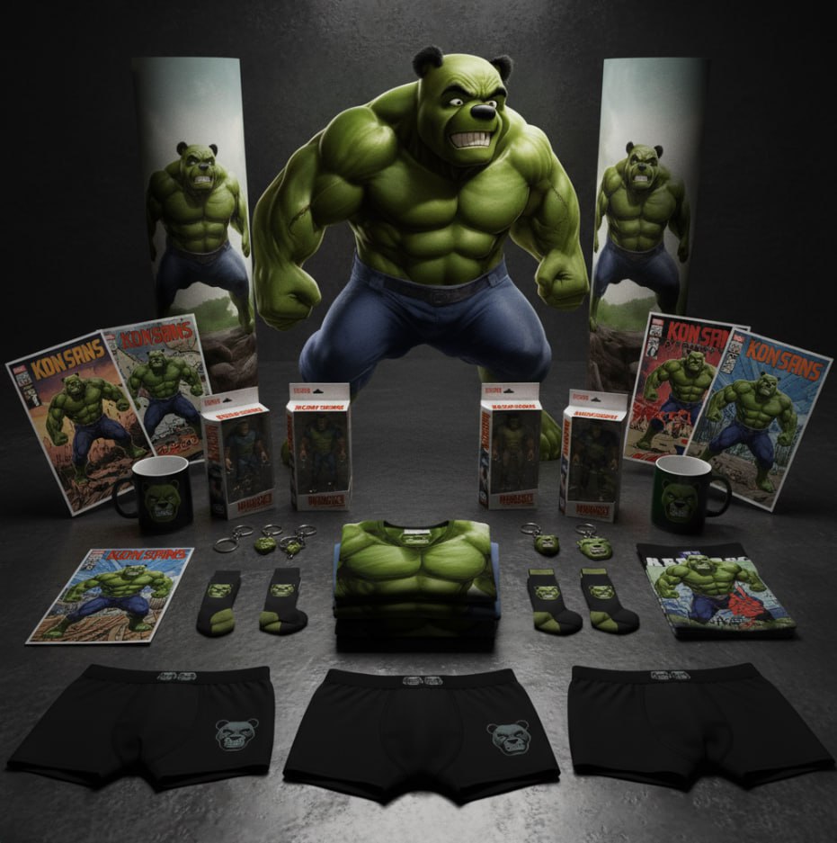 Винни-Пухалк мерч